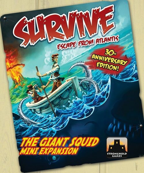 Survive: Escape from Atlantis! - The Giant Squid Mini-XP