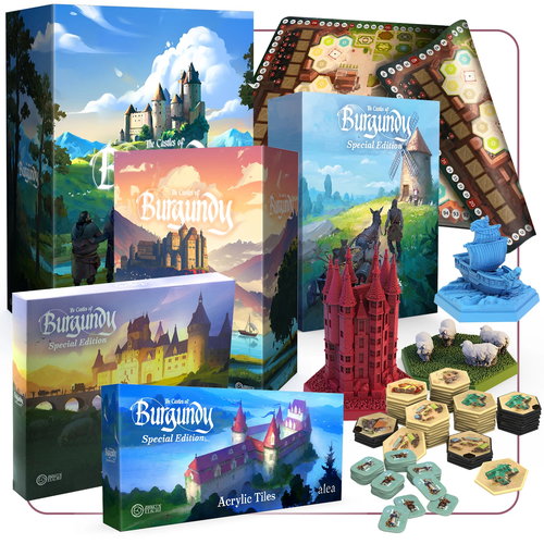 Castles of Burgundy: SE (KS Grand Sundrop Edition)