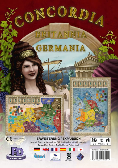 Concordia Maps #1: Britannia & Germania