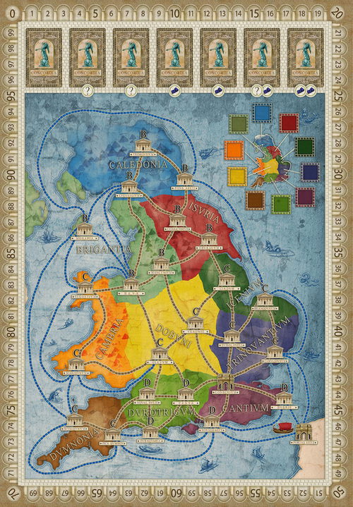 Concordia Maps #1: Britannia & Germania