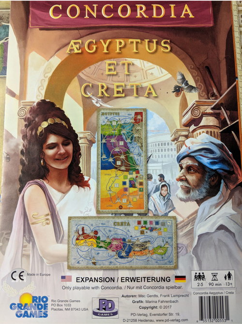 Concordia Maps #3: Aegyptus & Creta