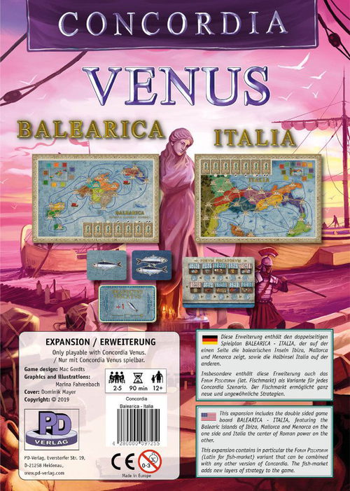 Concordia Venus Maps #1: Balearica/Italia