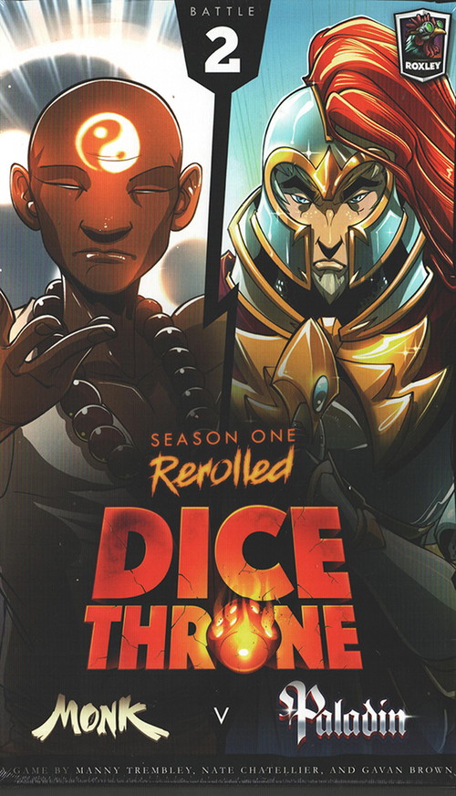 Dice Throne: Season One ReRolled - Monk vs Paladin