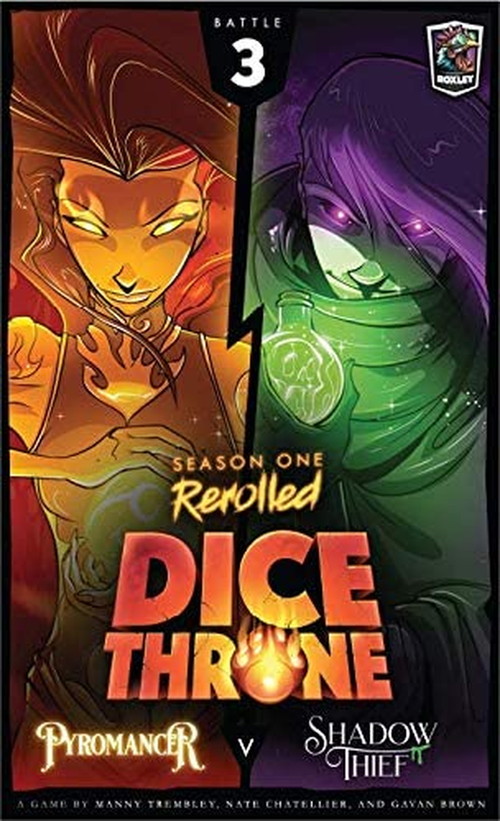 Dice Throne: Season One ReRolled - Pyromancer vs Shadow Thief
