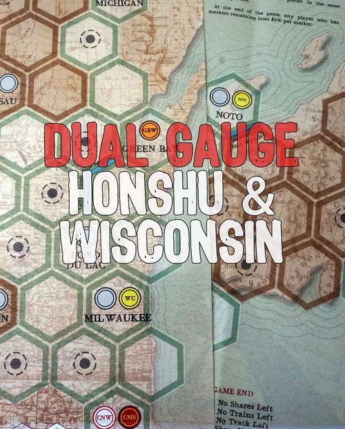 Dual Gauge XP1: Honshu and Wisconsin Maps