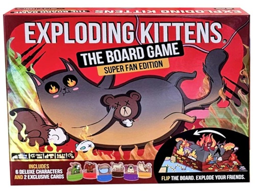Exploding Kittens: The Board Game (Super Fan Edition)
