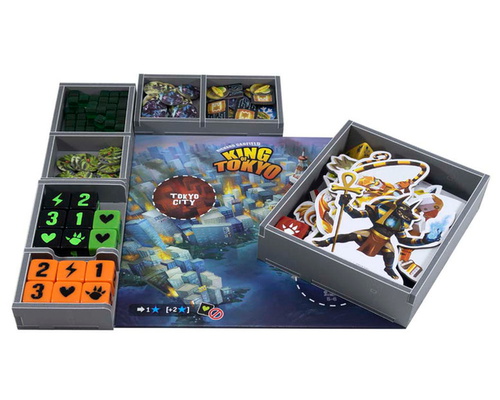 King of Tokyo and XPs Insert v2 (Folded Space)