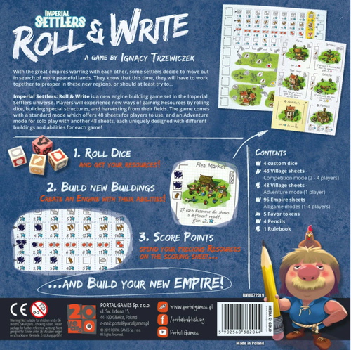 Imperial Settlers: Roll & Write