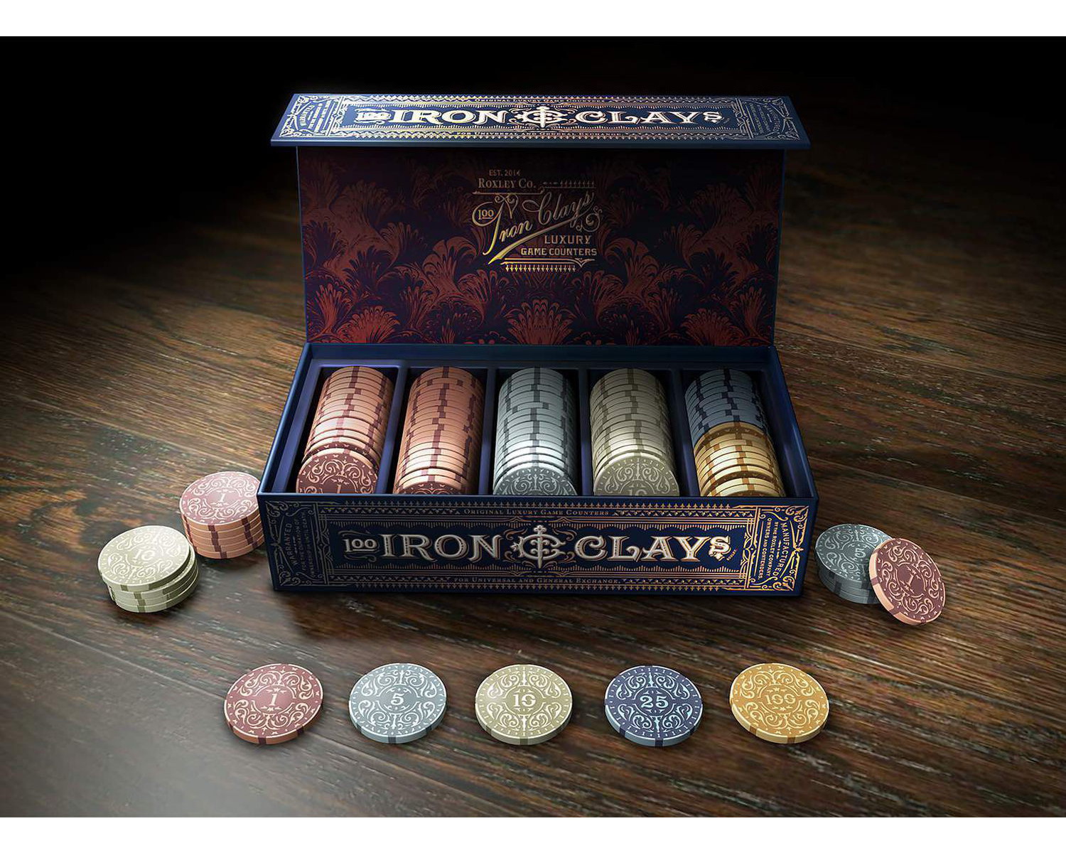 Iron Clays 100 | Boardgamecafe.net Webstore