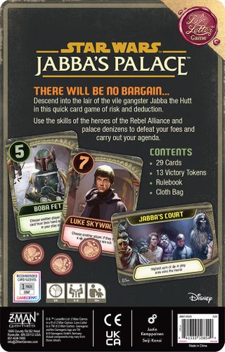 Star Wars: Jabba's Palace - A Love Letter Game