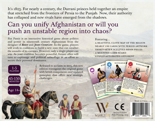 Pax Pamir (KS 2nd Edition with metal coins)