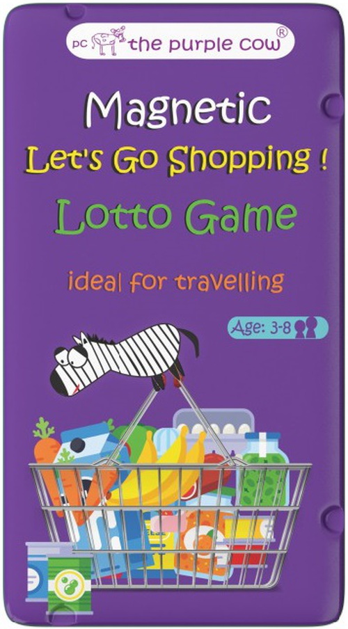 Magnetic Let's Go Shopping! Lotto Game