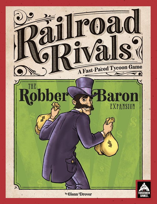 Railroad Rivals The Robber Baron Expansion Premium Wood Edition