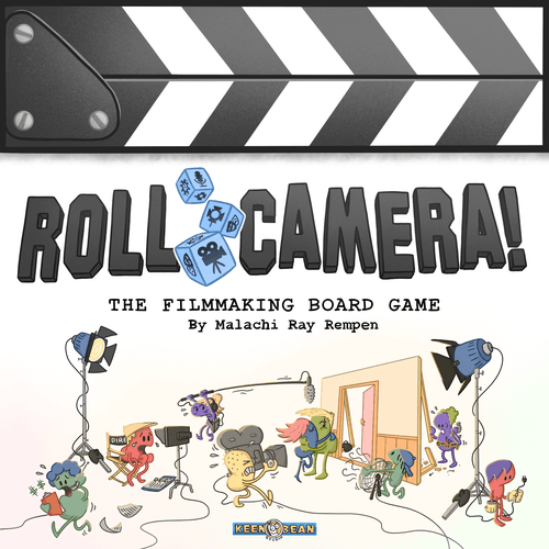 Roll Camera!: The Filmmaking Board Game Clapper Box