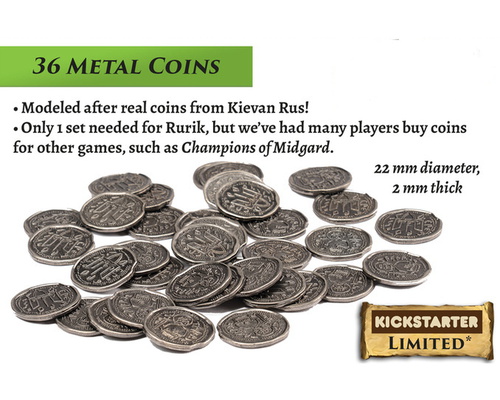 Rurik: Dawn of Kiev (KS Boyar All-in Edition with metal coins and playmat)