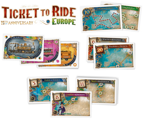 Ticket To Ride: Europe (15th Anniversary Edition)