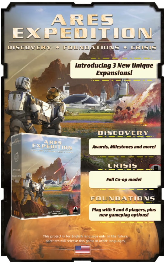 Terraforming Mars: Ares Expedition - Discovery - Foundations - Crisis (KS Edition)