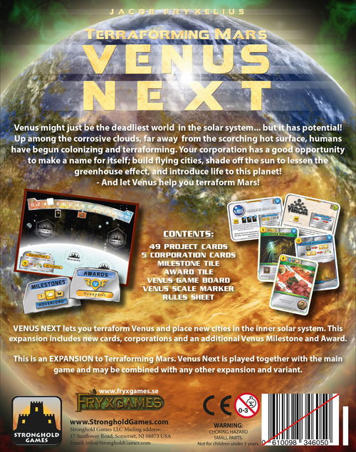 Terraforming Mars XP2: Venus Next