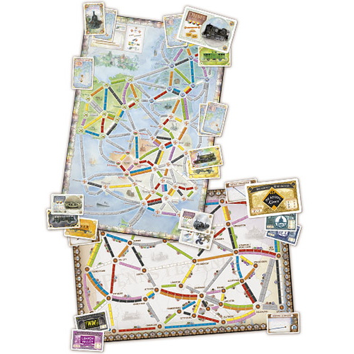Ticket to Ride Maps 5: United Kingdom & Pennysylvania