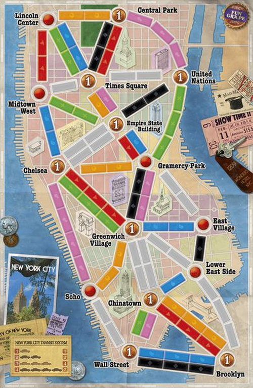 Ticket To Ride: New York