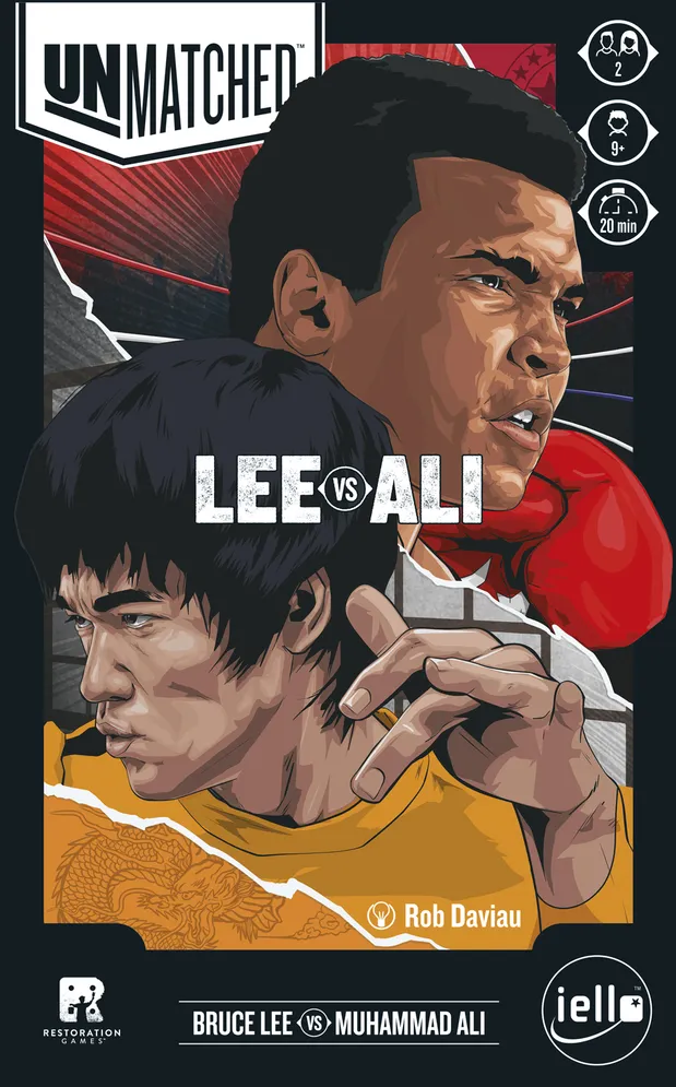 Unmatched: Lee vs Ali (with Foil Cards)