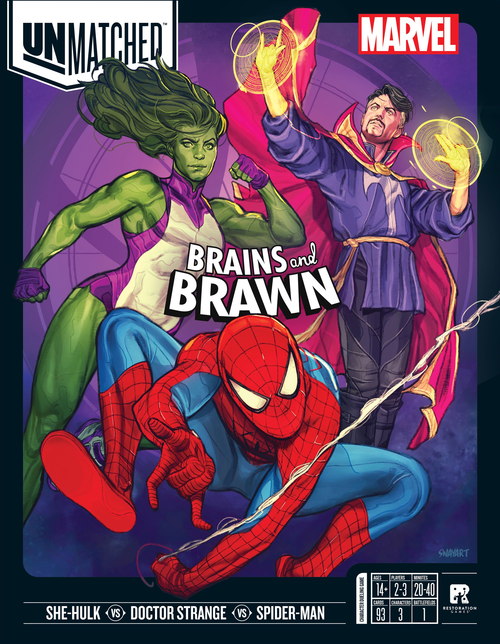 Unmatched: Marvel - Brains and Brawn