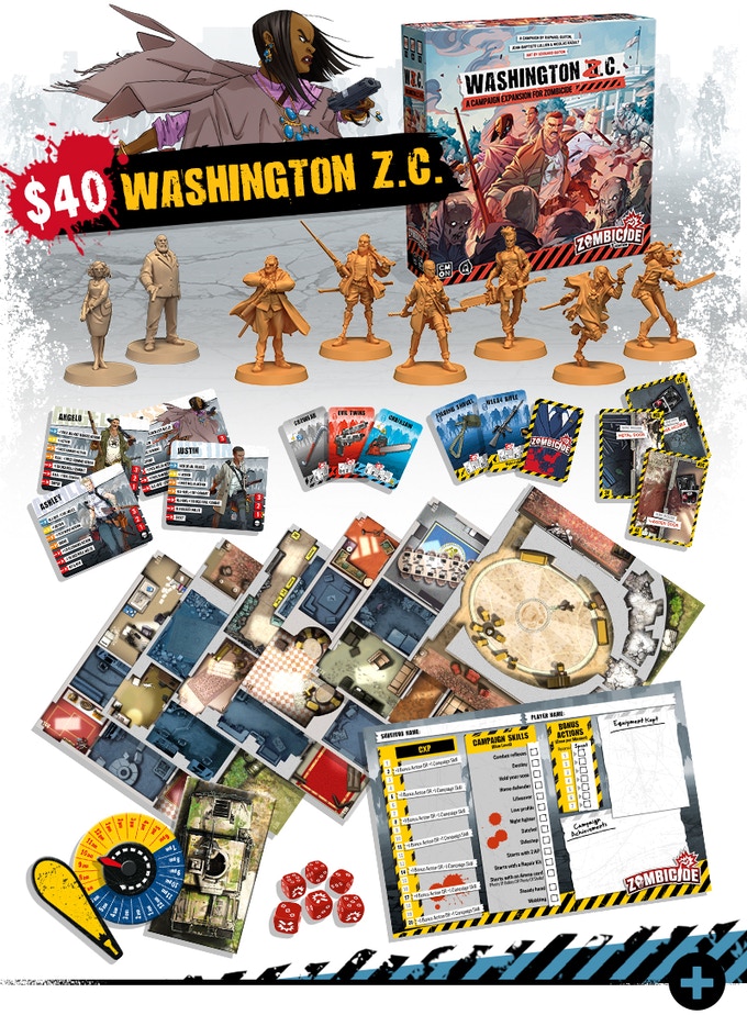 Zombicide 2nd edition: Washington Z. C. Expansion