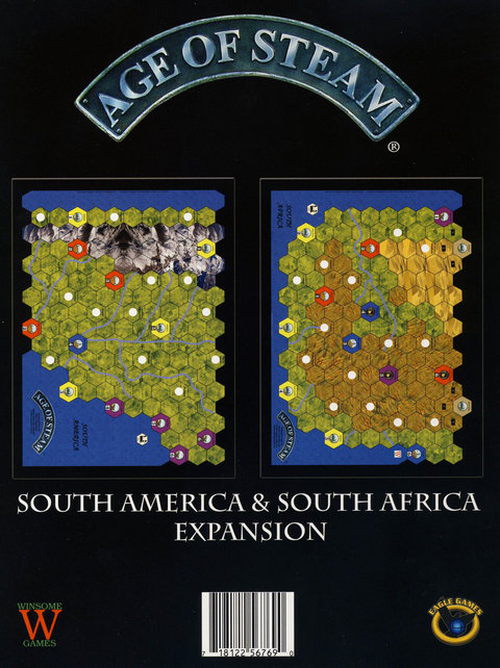 Age Of Steam XP: South America / South Africa