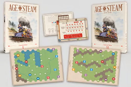 Age Of Steam: Deluxe Volume V & VI (KS Everything New)