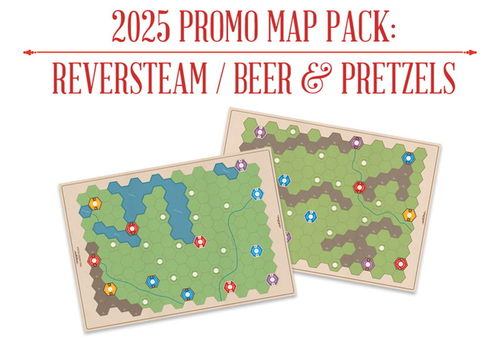 Age Of Steam: Deluxe - 2025 Promo Map Pack