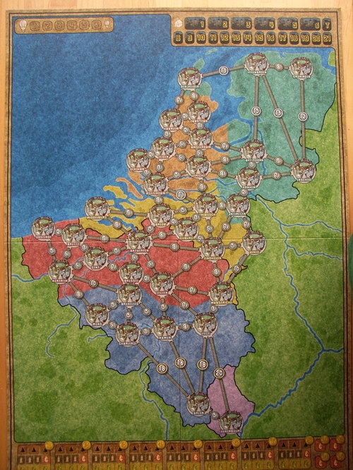 Power Grid: Benelux/Central Europe