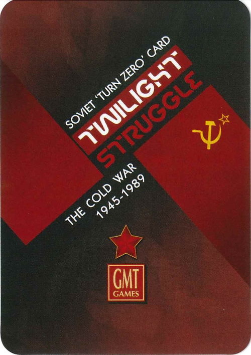 Twilight Struggle: Turn Zero and Promo Packs (2nd Printing)