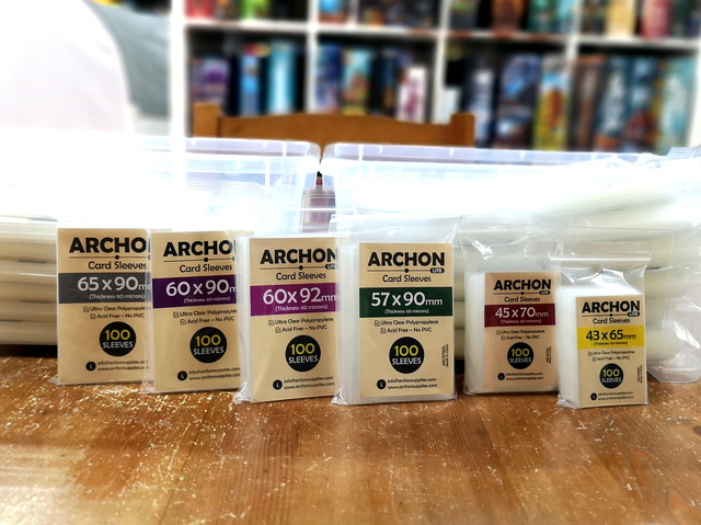 Get free pack of sleeves during our Intro Month for the Archon Lite series